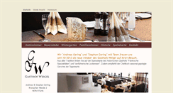 Desktop Screenshot of gasthof-weigel.de